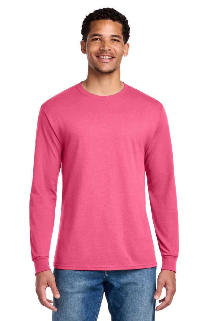 Jerzees - Dri-Power 50/50 Cotton/Poly Long Sleeve T-Shirt.  29LS