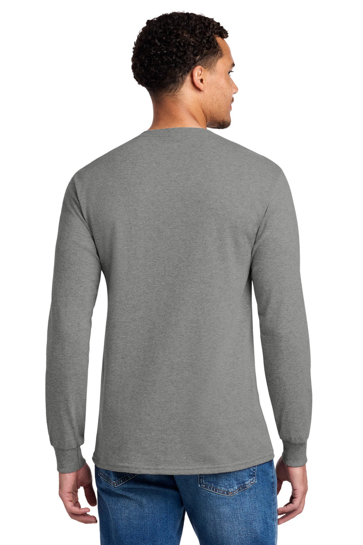 Jerzees - Dri-Power 50/50 Cotton/Poly Long Sleeve T-Shirt.  29LS