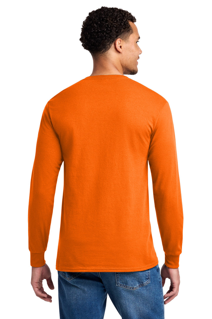 Jerzees - Dri-Power 50/50 Cotton/Poly Long Sleeve T-Shirt.  29LS