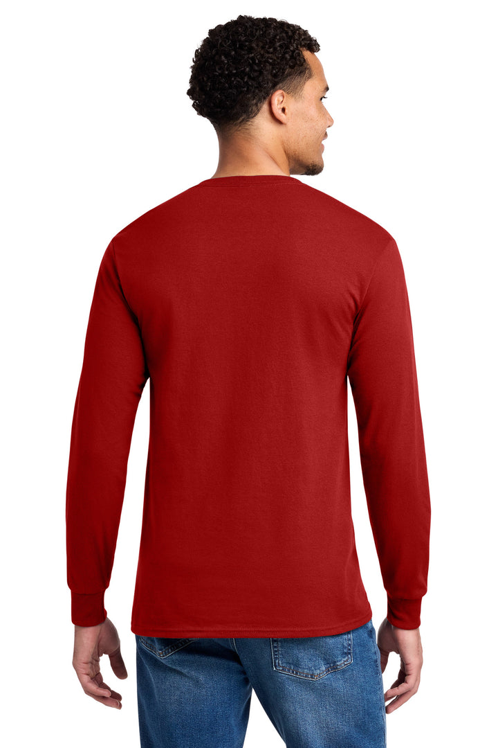 Jerzees - Dri-Power 50/50 Cotton/Poly Long Sleeve T-Shirt.  29LS