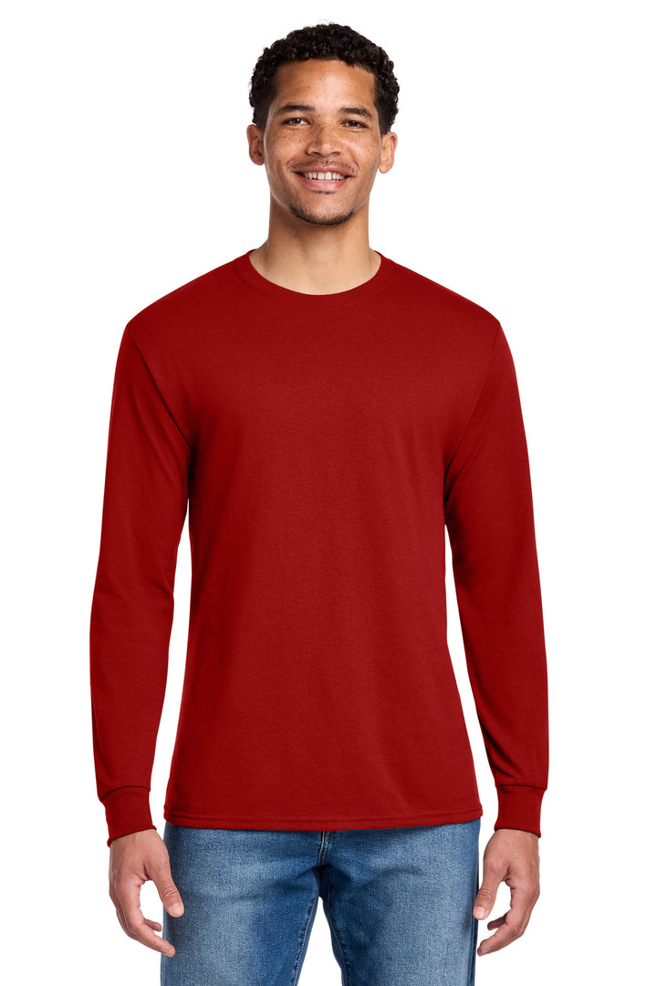 Jerzees - Dri-Power 50/50 Cotton/Poly Long Sleeve T-Shirt.  29LS