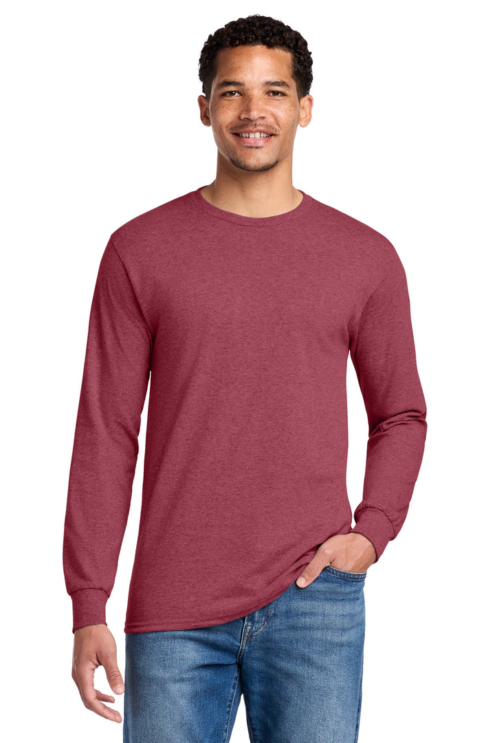 Jerzees - Dri-Power 50/50 Cotton/Poly Long Sleeve T-Shirt.  29LS