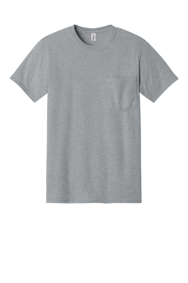 Jerzees -  Dri-Power 50/50 Cotton/Poly Pocket T-Shirt.  29MP
