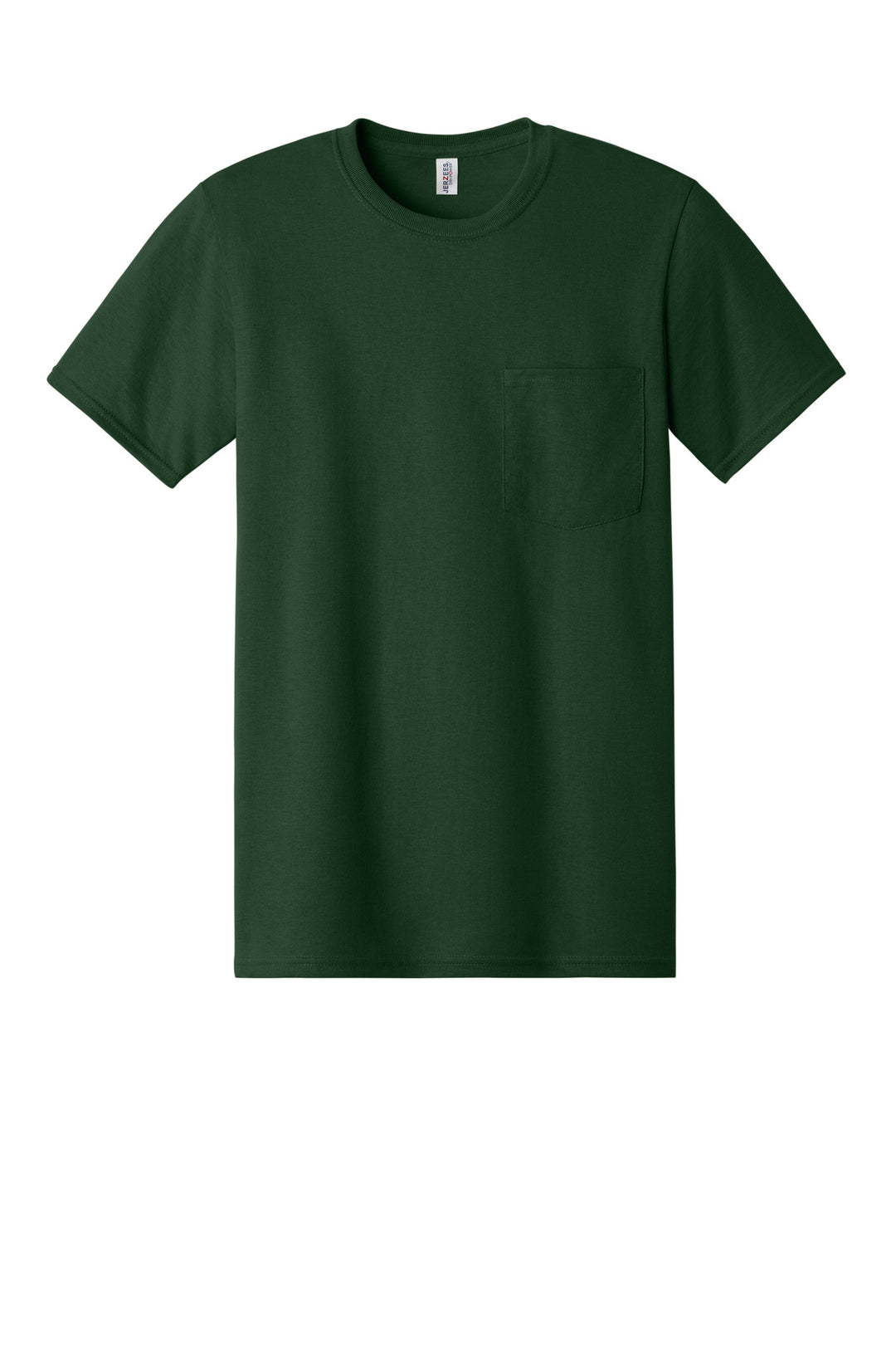 Jerzees -  Dri-Power 50/50 Cotton/Poly Pocket T-Shirt.  29MP