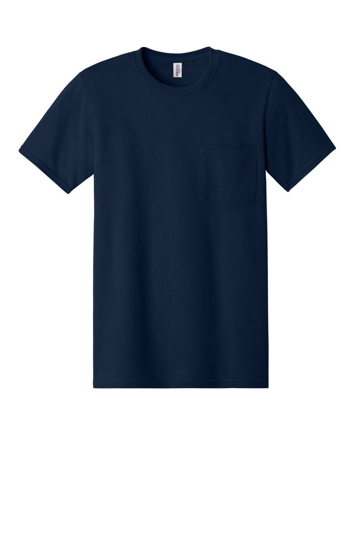 Jerzees -  Dri-Power 50/50 Cotton/Poly Pocket T-Shirt.  29MP