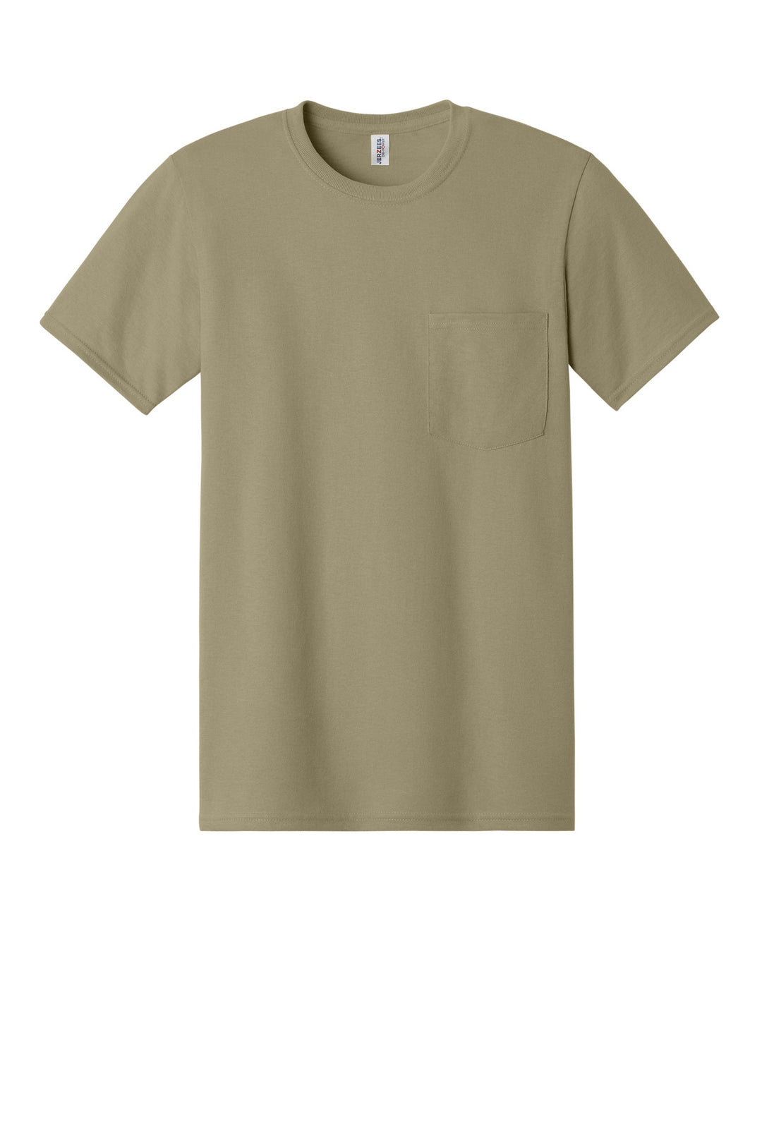 Jerzees -  Dri-Power 50/50 Cotton/Poly Pocket T-Shirt.  29MP