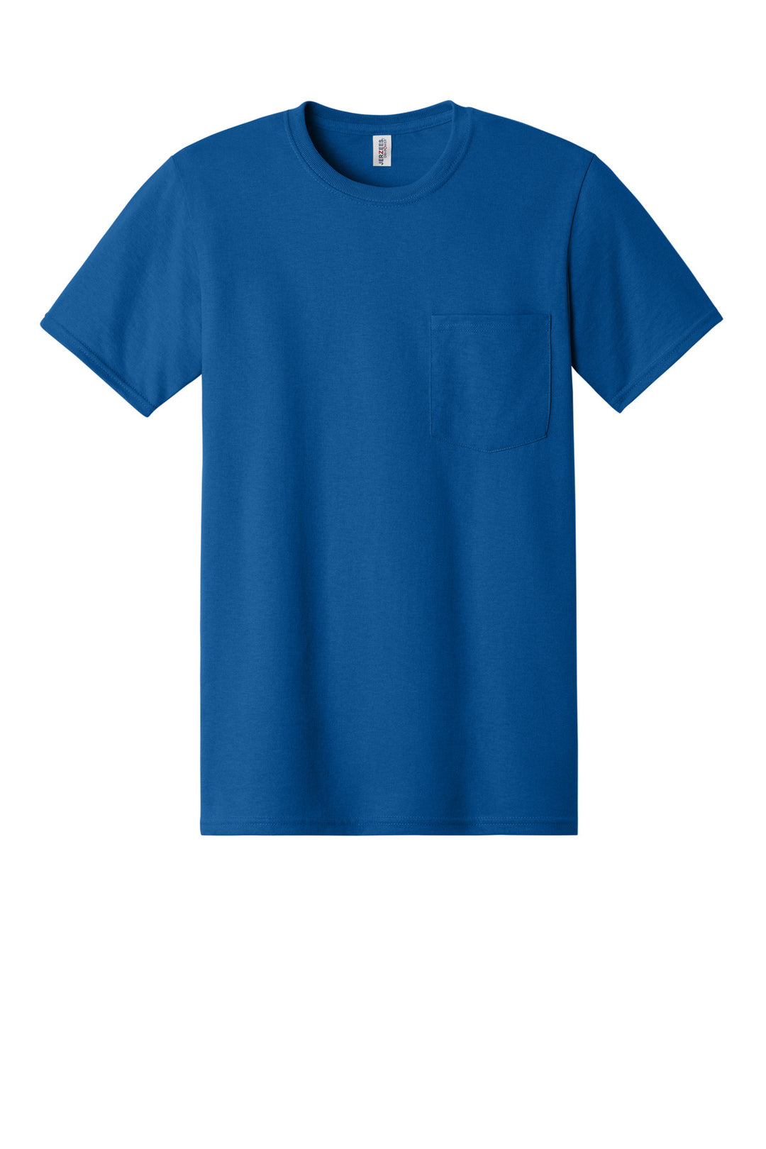 Jerzees -  Dri-Power 50/50 Cotton/Poly Pocket T-Shirt.  29MP