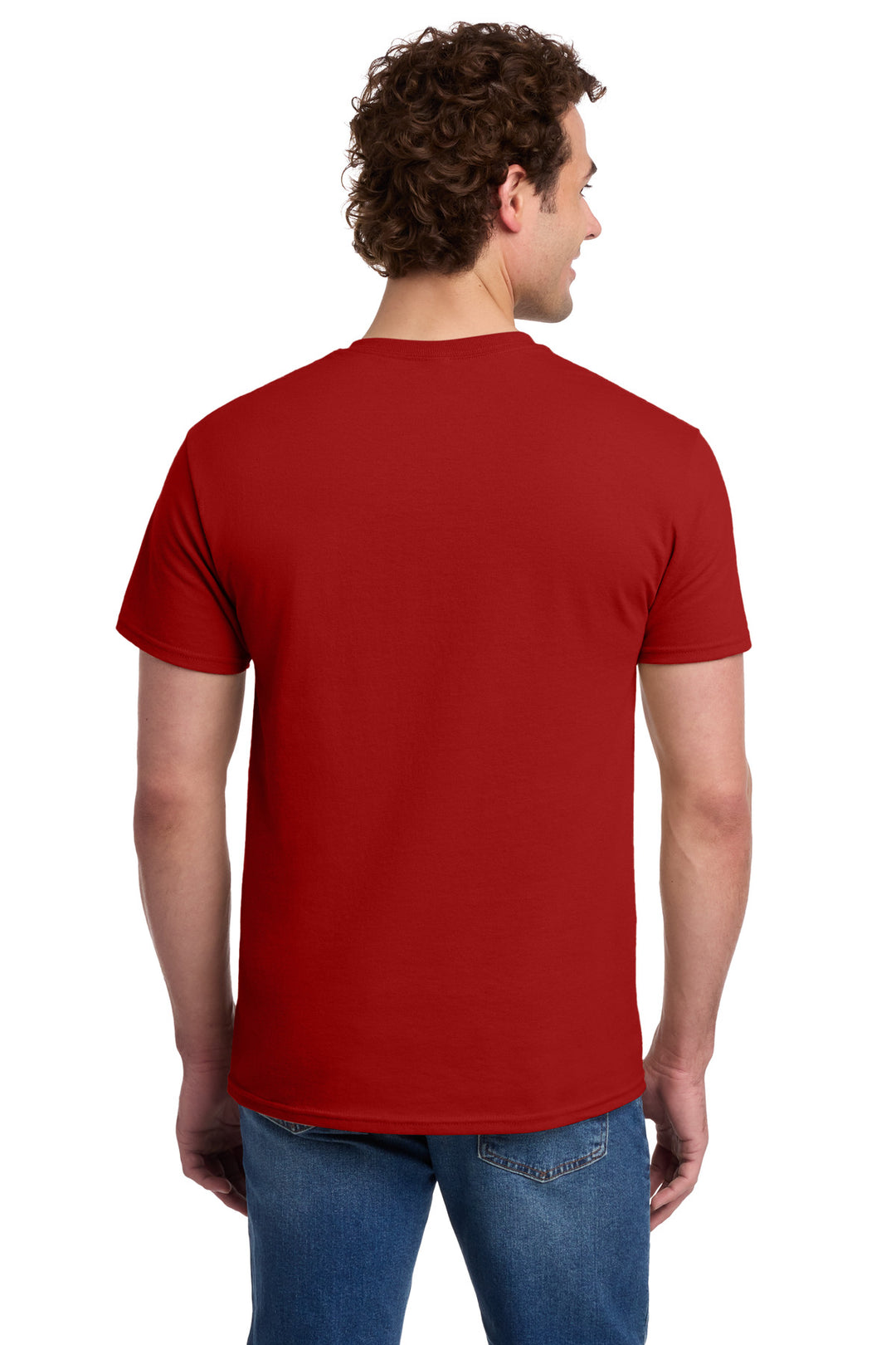 Jerzees -  Dri-Power 50/50 Cotton/Poly Pocket T-Shirt.  29MP