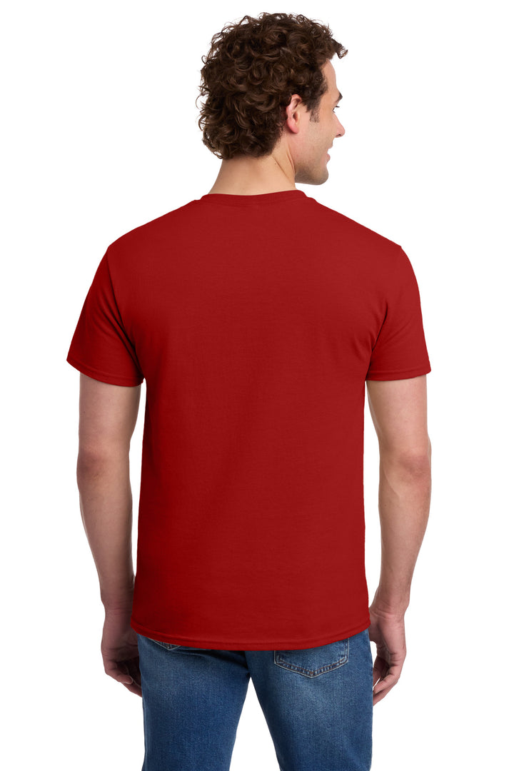 Jerzees -  Dri-Power 50/50 Cotton/Poly Pocket T-Shirt.  29MP