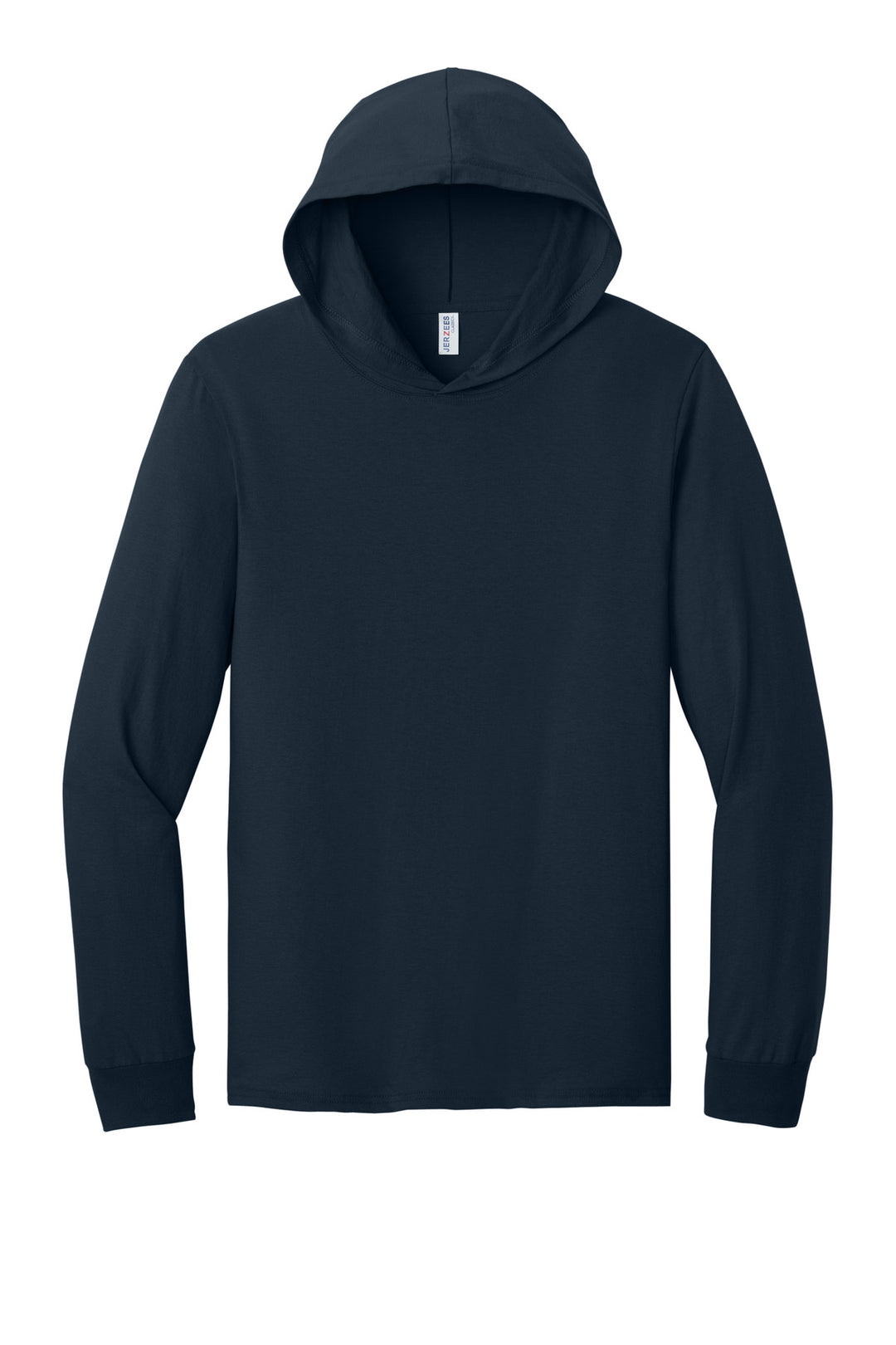 Jerzees Classics Unisex Cotton Long Sleeve Hooded T-Shirt 363LH