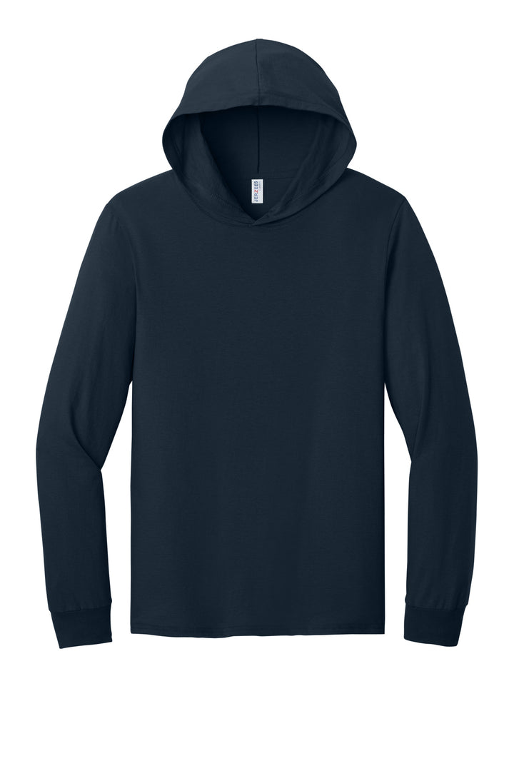 Jerzees Classics Unisex Cotton Long Sleeve Hooded T-Shirt 363LH