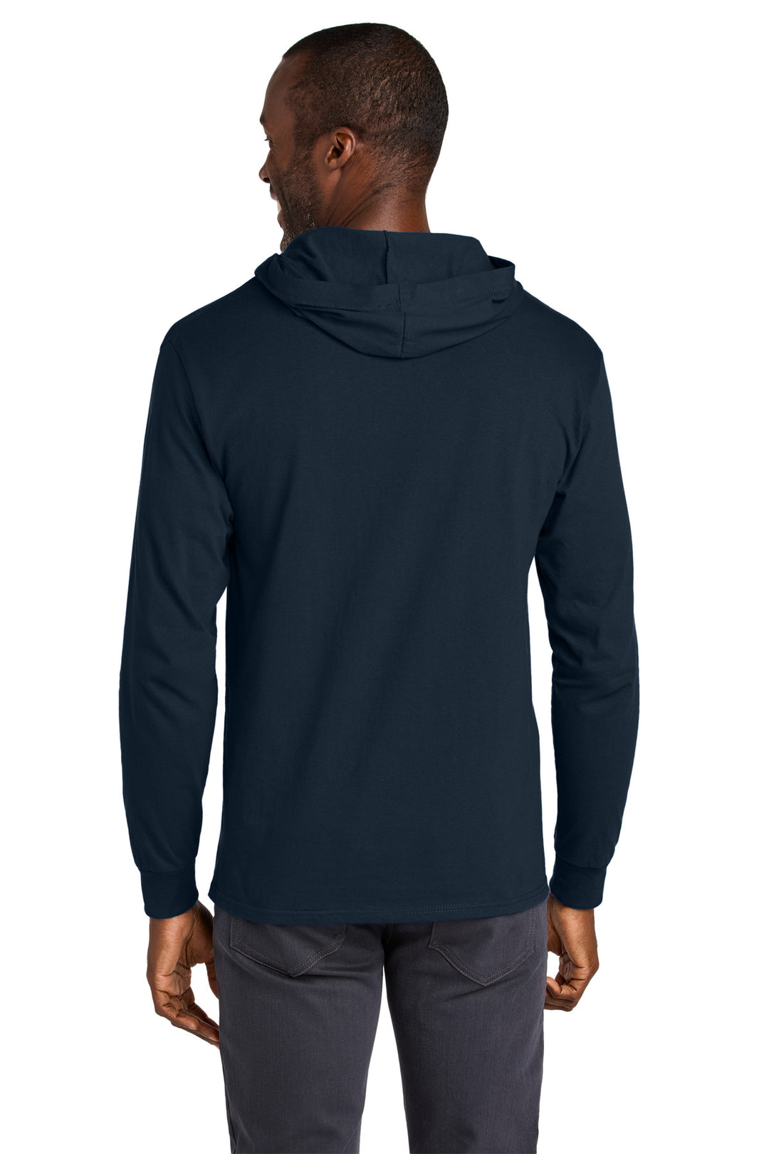 Jerzees Classics Unisex Cotton Long Sleeve Hooded T-Shirt 363LH