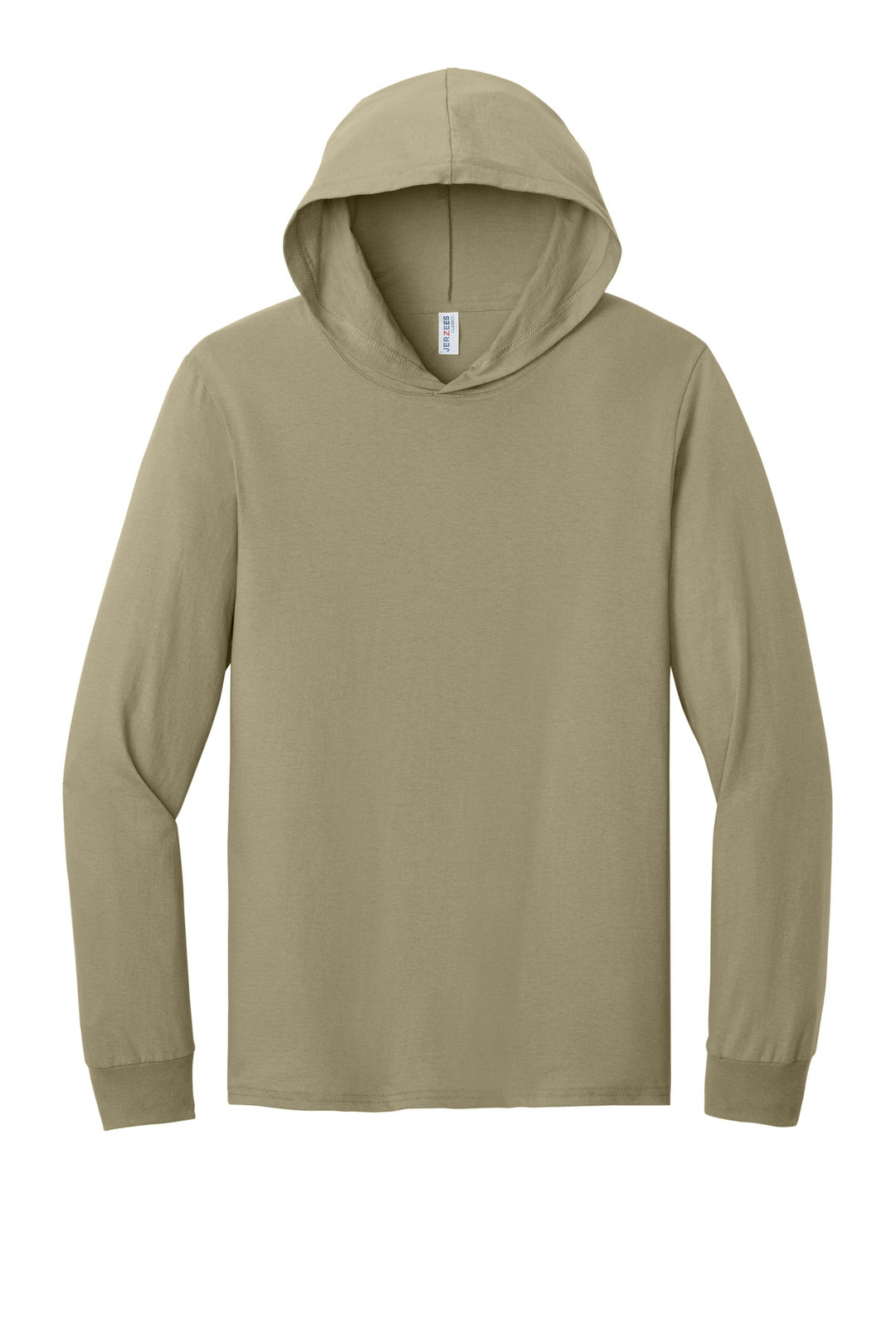 Jerzees Classics Unisex Cotton Long Sleeve Hooded T-Shirt 363LH