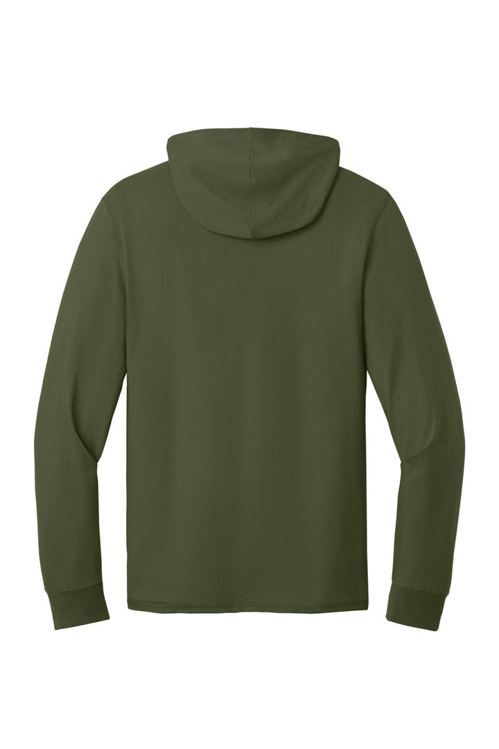 Jerzees Classics Unisex Cotton Long Sleeve Hooded T-Shirt 363LH