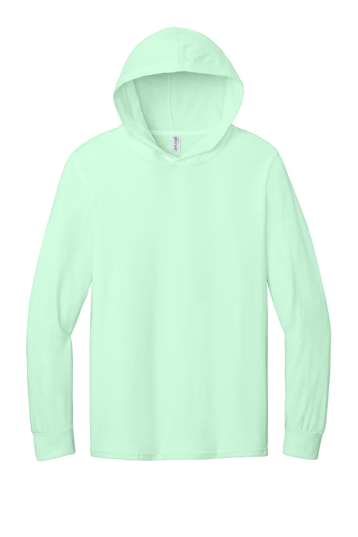 Jerzees Classics Unisex Cotton Long Sleeve Hooded T-Shirt 363LH