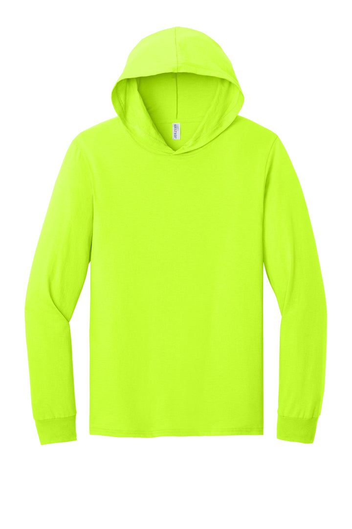 Jerzees Classics Unisex Cotton Long Sleeve Hooded T-Shirt 363LH