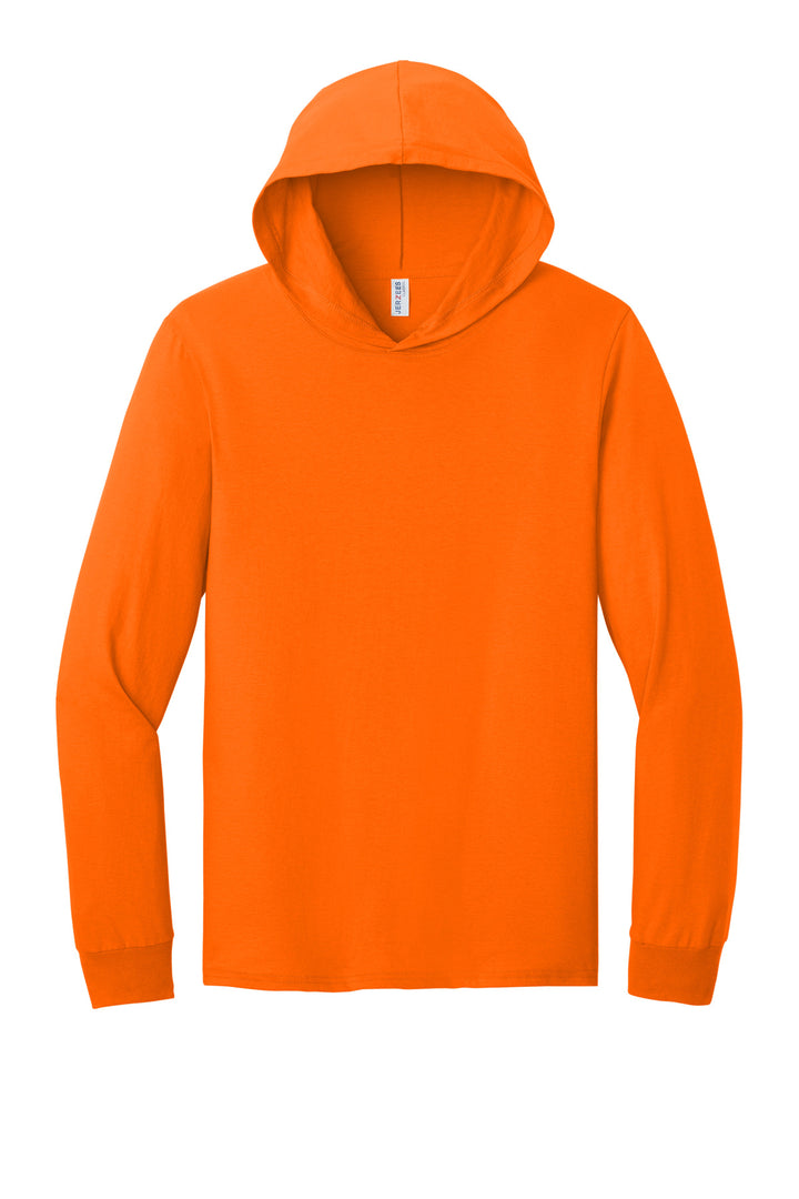 Jerzees Classics Unisex Cotton Long Sleeve Hooded T-Shirt 363LH