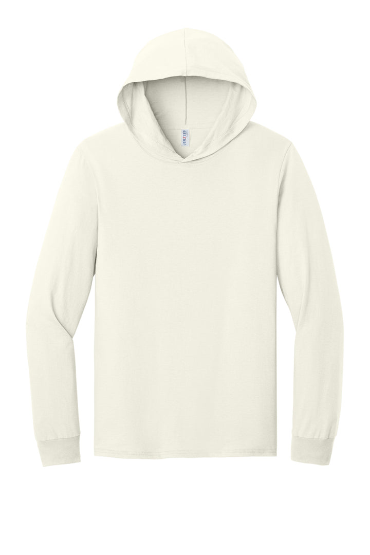 Jerzees Classics Unisex Cotton Long Sleeve Hooded T-Shirt 363LH