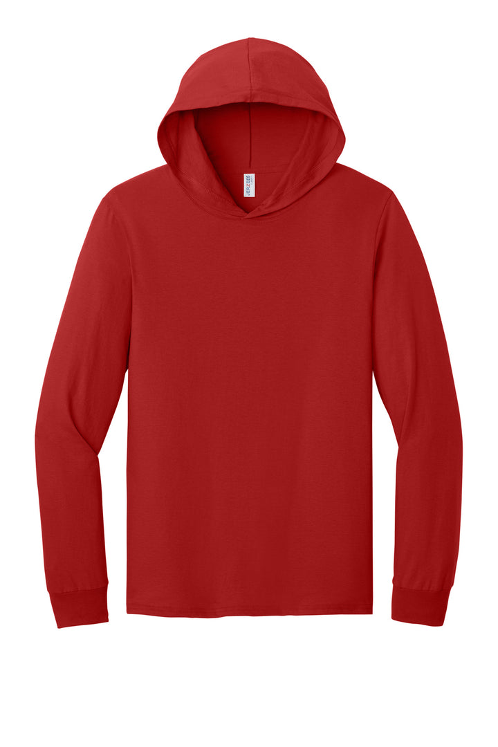 Jerzees Classics Unisex Cotton Long Sleeve Hooded T-Shirt 363LH