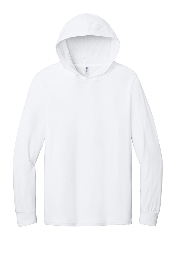 Jerzees Classics Unisex Cotton Long Sleeve Hooded T-Shirt 363LH