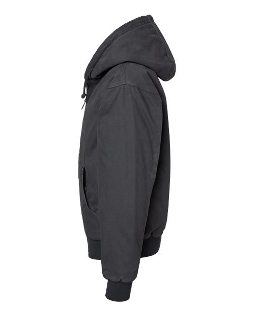 DRI DUCK Men's Tall Cheyenne Boulder Cloth™ Hooded Jacket with Tricot Quilt Lining 5020T