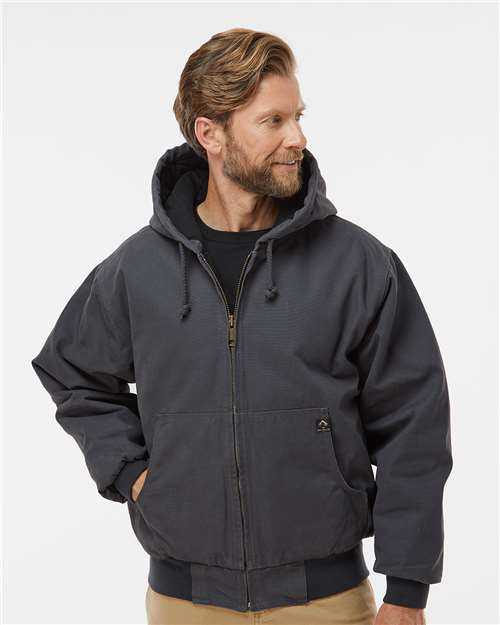 DRI DUCK Men's Tall Cheyenne Boulder Cloth™ Hooded Jacket with Tricot Quilt Lining 5020T