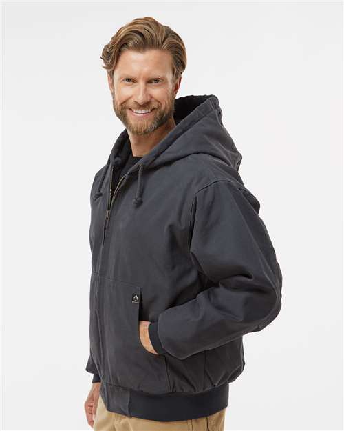 DRI DUCK Men's Tall Cheyenne Boulder Cloth™ Hooded Jacket with Tricot Quilt Lining 5020T