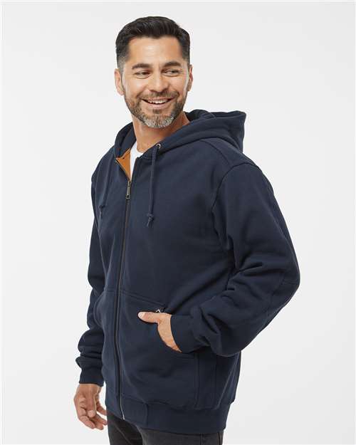 DRI DUCK Men's Tall Crossfire Heavyweight Power Fleece Hooded Jacket with Thermal Lining 7033T