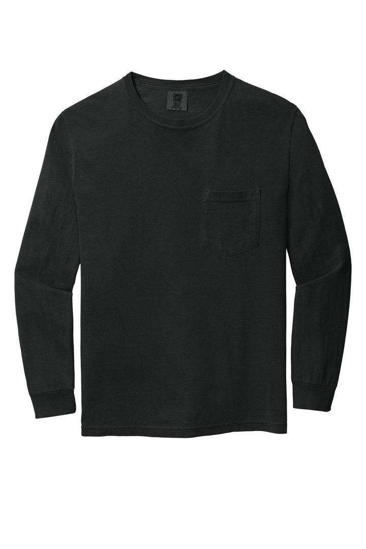 COMFORT COLORS  Heavyweight Ring Spun Long Sleeve Pocket Tee. 4410