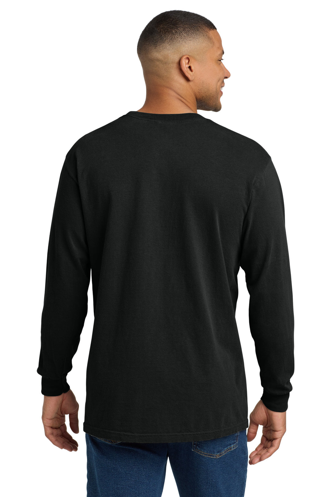 COMFORT COLORS  Heavyweight Ring Spun Long Sleeve Pocket Tee. 4410