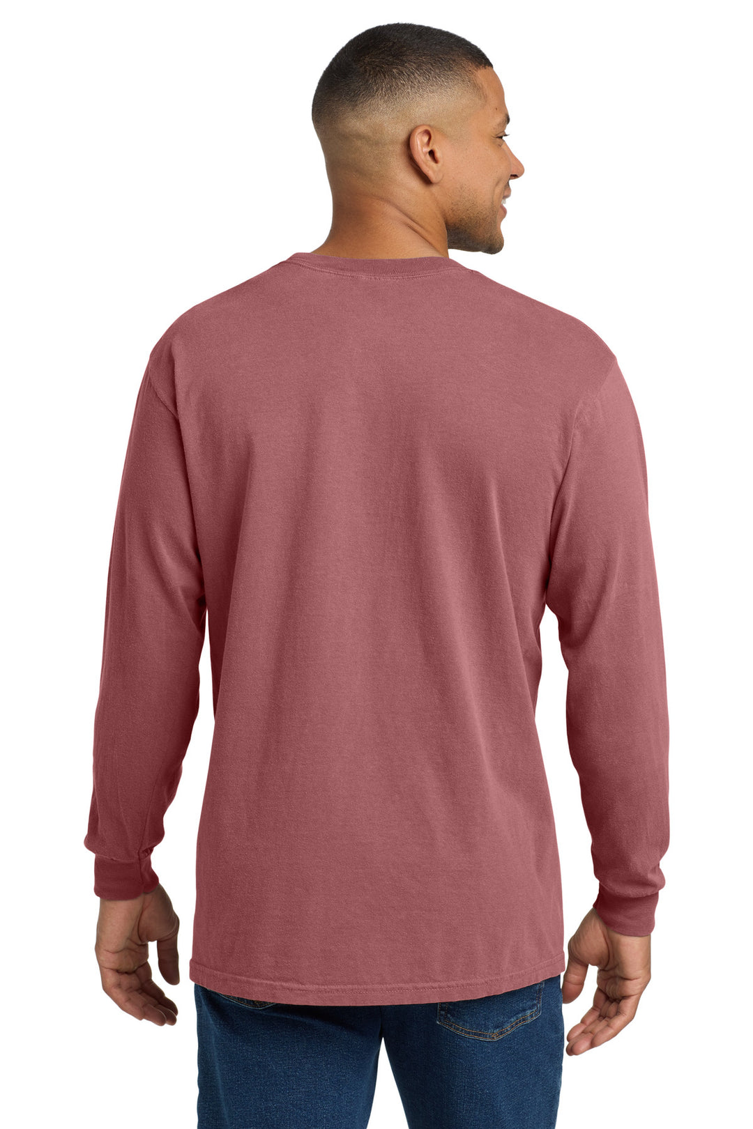 COMFORT COLORS  Heavyweight Ring Spun Long Sleeve Pocket Tee. 4410