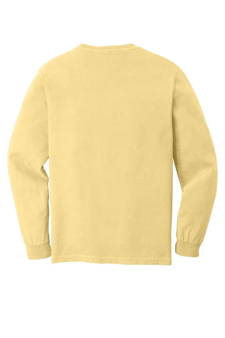 COMFORT COLORS  Heavyweight Ring Spun Long Sleeve Pocket Tee. 4410