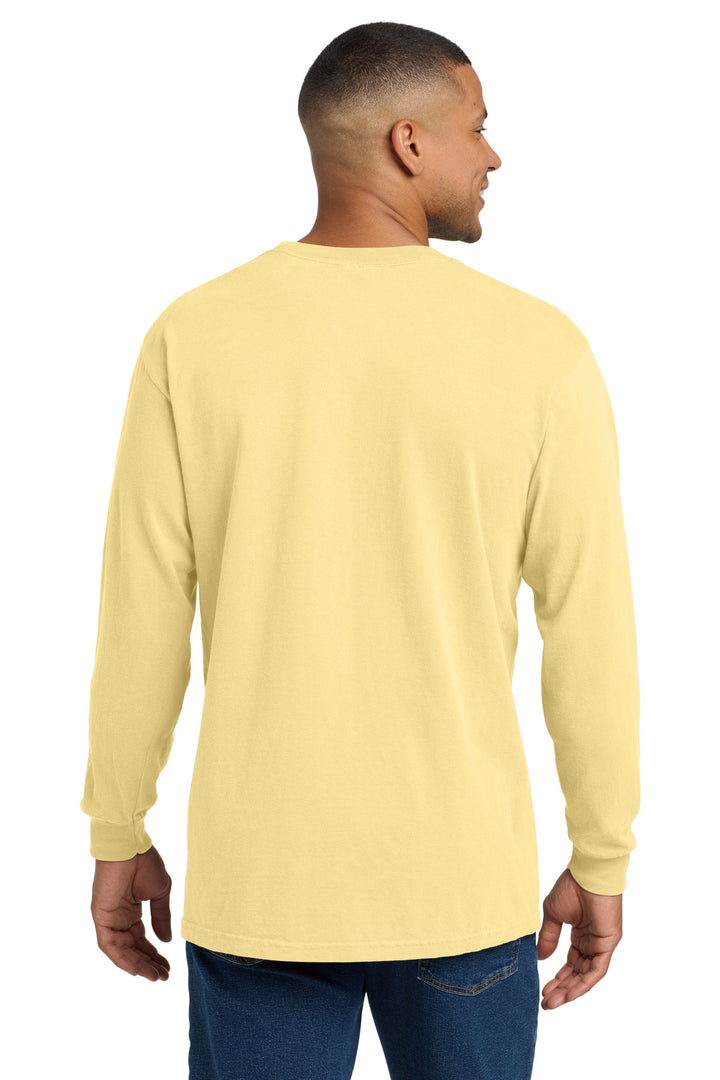 COMFORT COLORS  Heavyweight Ring Spun Long Sleeve Pocket Tee. 4410
