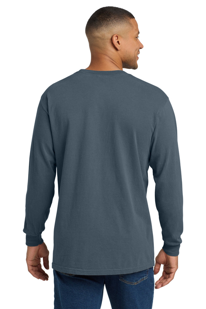 COMFORT COLORS  Heavyweight Ring Spun Long Sleeve Pocket Tee. 4410