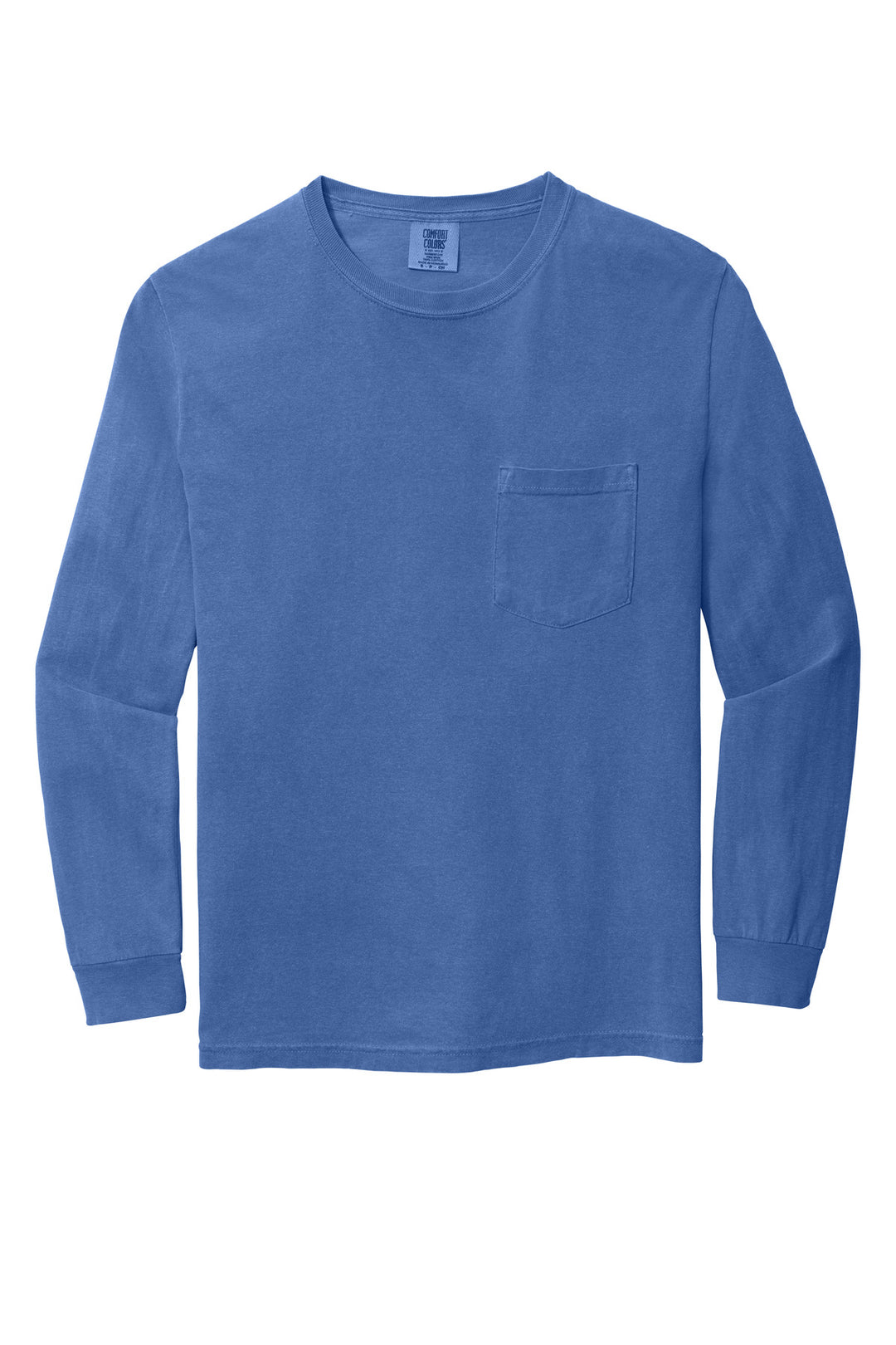 COMFORT COLORS  Heavyweight Ring Spun Long Sleeve Pocket Tee. 4410