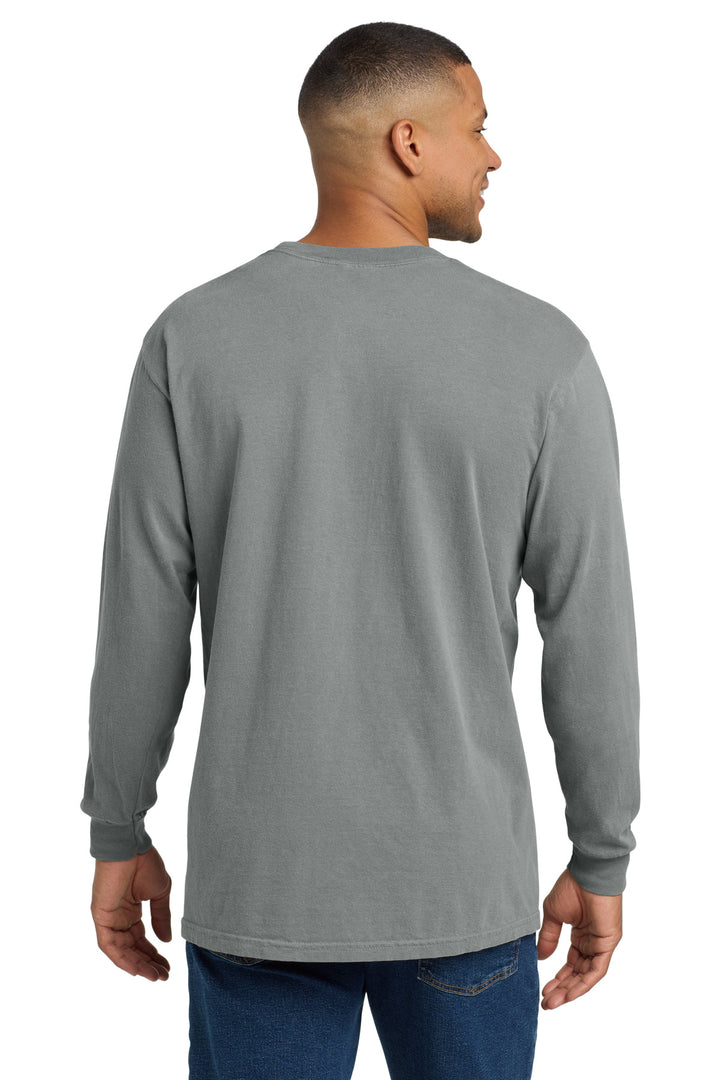 COMFORT COLORS  Heavyweight Ring Spun Long Sleeve Pocket Tee. 4410