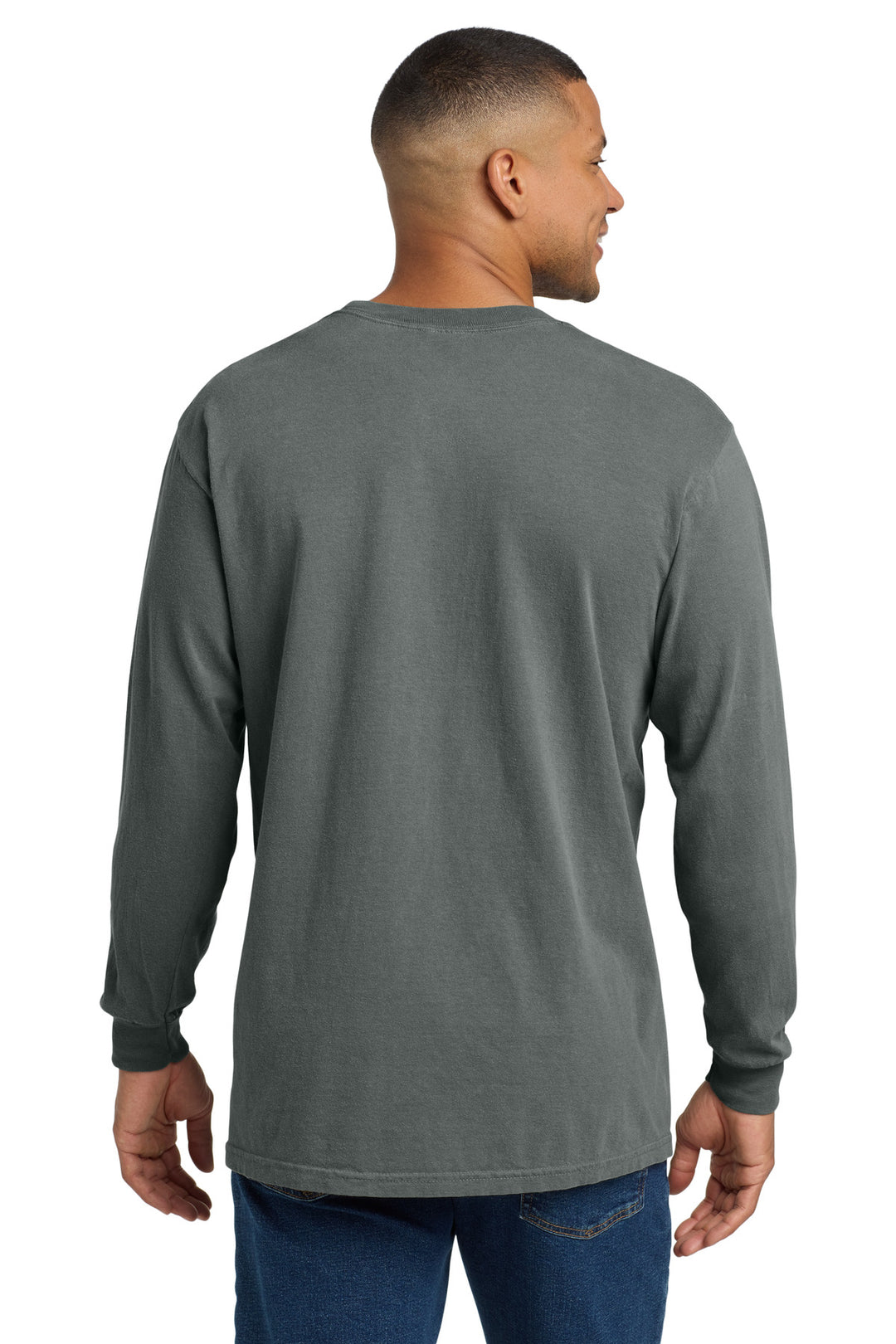 COMFORT COLORS  Heavyweight Ring Spun Long Sleeve Pocket Tee. 4410