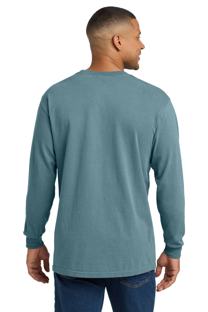 COMFORT COLORS  Heavyweight Ring Spun Long Sleeve Pocket Tee. 4410
