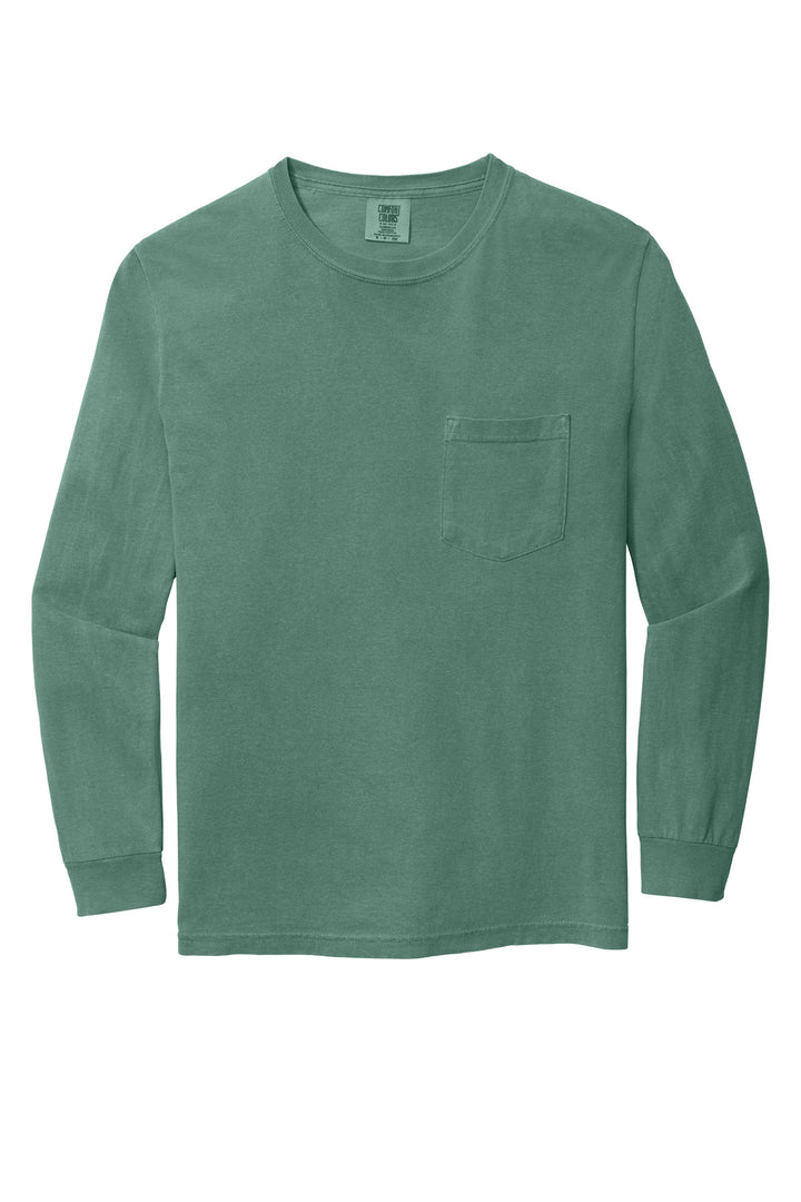 COMFORT COLORS  Heavyweight Ring Spun Long Sleeve Pocket Tee. 4410
