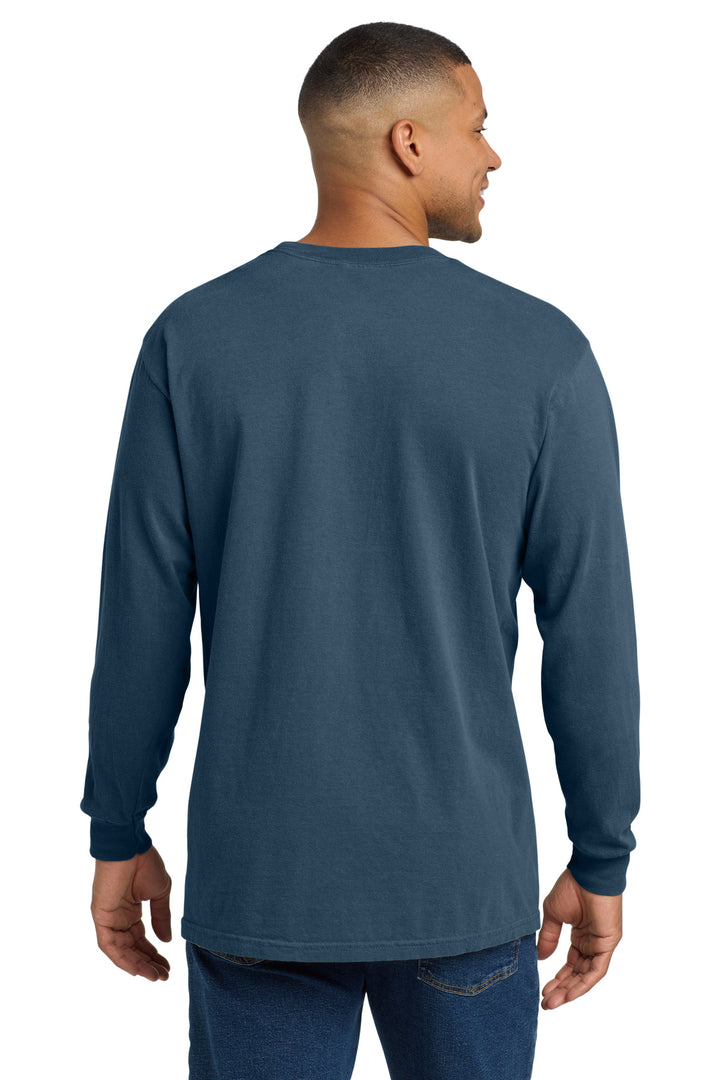 COMFORT COLORS  Heavyweight Ring Spun Long Sleeve Pocket Tee. 4410