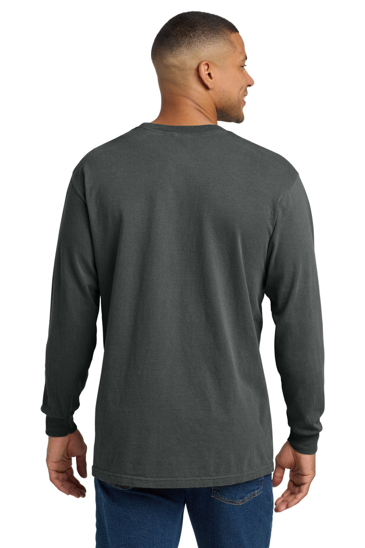 COMFORT COLORS  Heavyweight Ring Spun Long Sleeve Pocket Tee. 4410