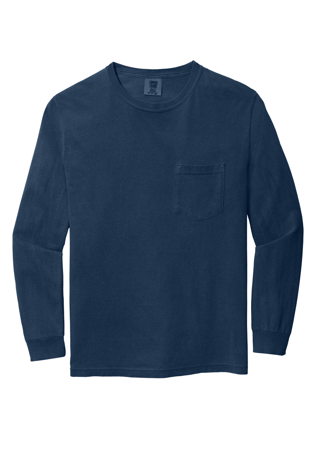 COMFORT COLORS  Heavyweight Ring Spun Long Sleeve Pocket Tee. 4410