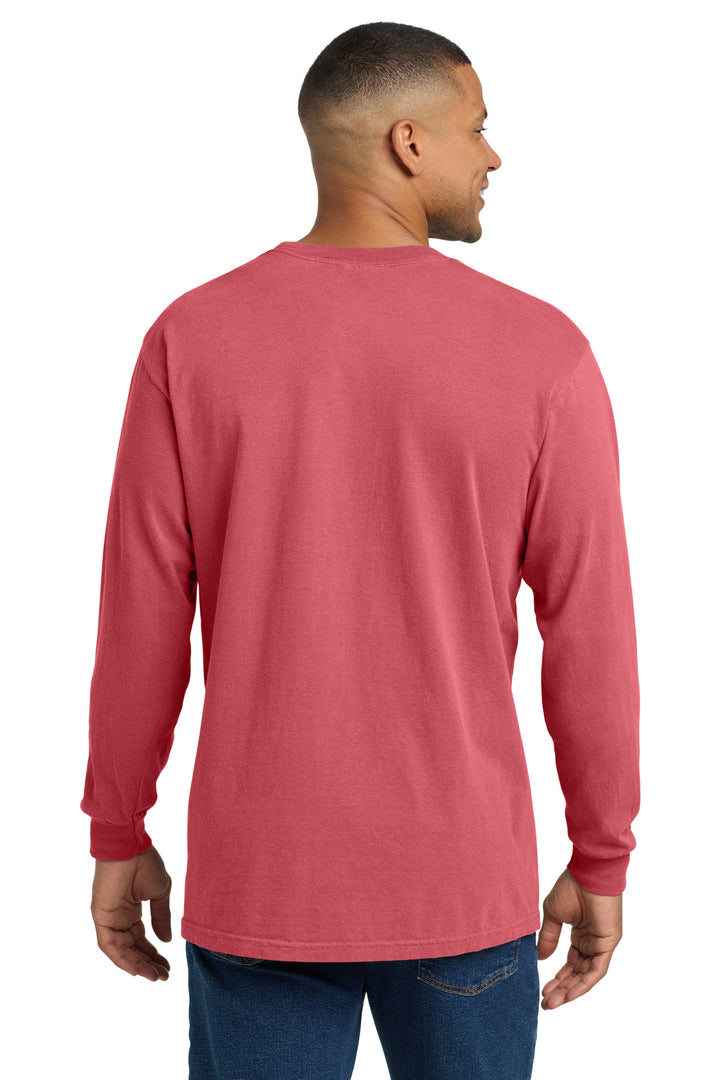 COMFORT COLORS  Heavyweight Ring Spun Long Sleeve Pocket Tee. 4410
