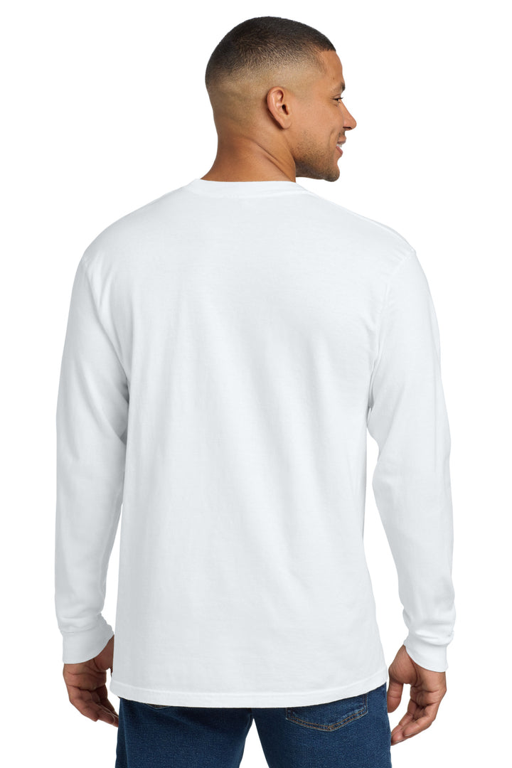 COMFORT COLORS  Heavyweight Ring Spun Long Sleeve Pocket Tee. 4410