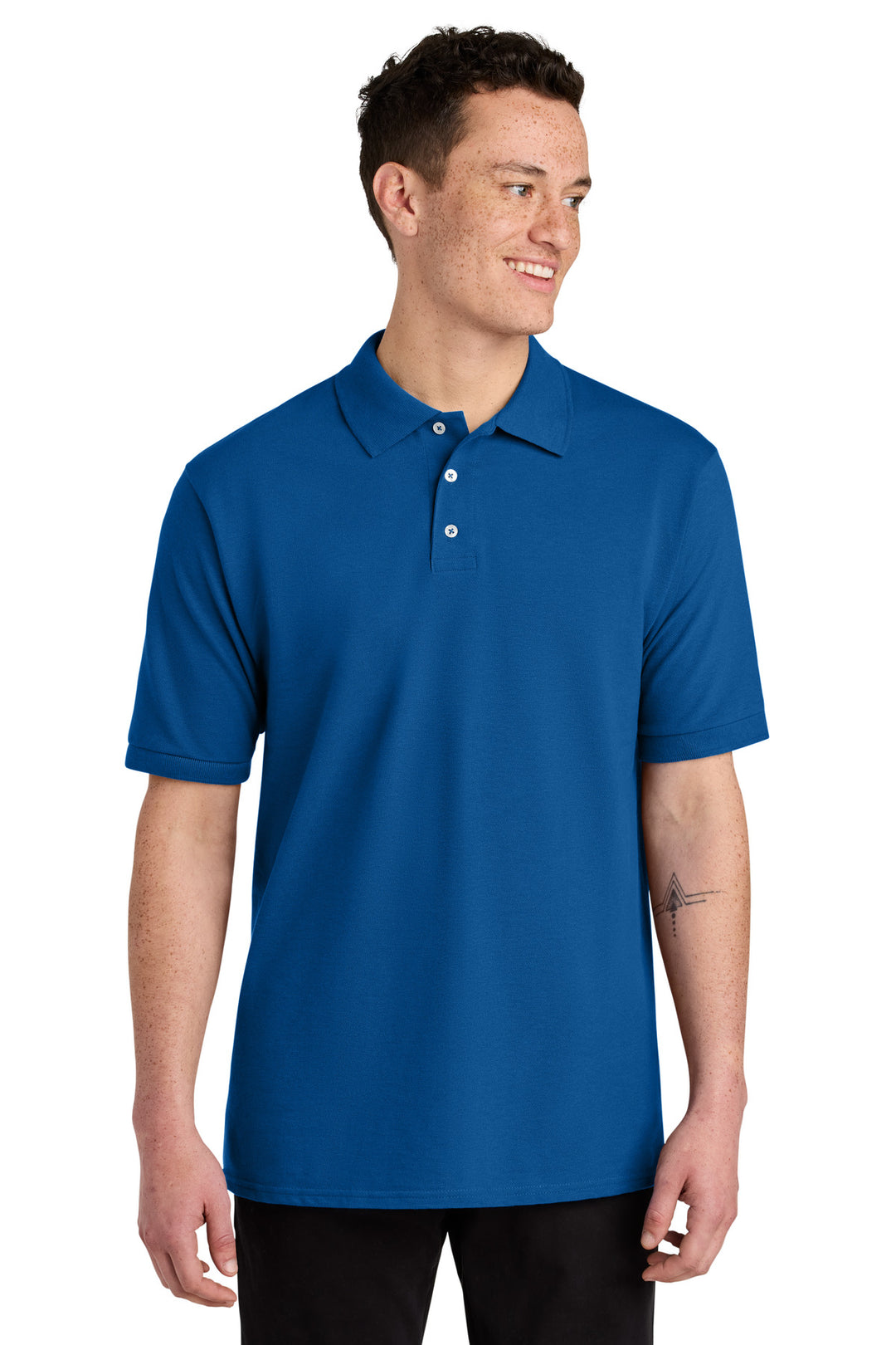 Jerzees Unisex Premium Ring Spun Cotton Pique Sport Shirt 443M
