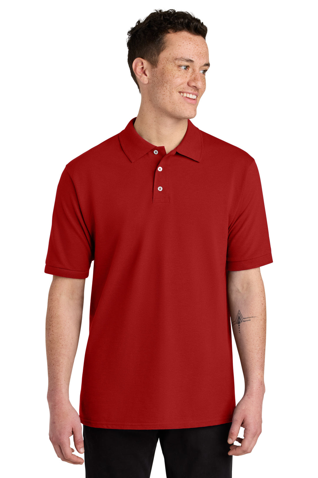 Jerzees Unisex Premium Ring Spun Cotton Pique Sport Shirt 443M