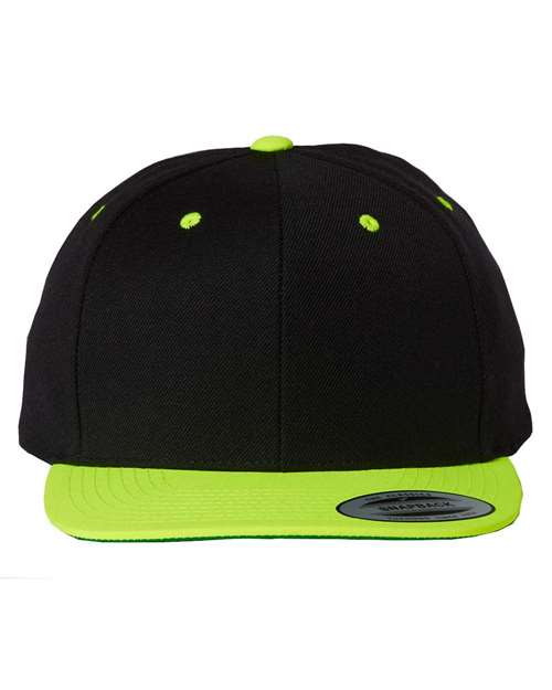 YP Classics Premium Flat Bill Snapback Cap 6089M