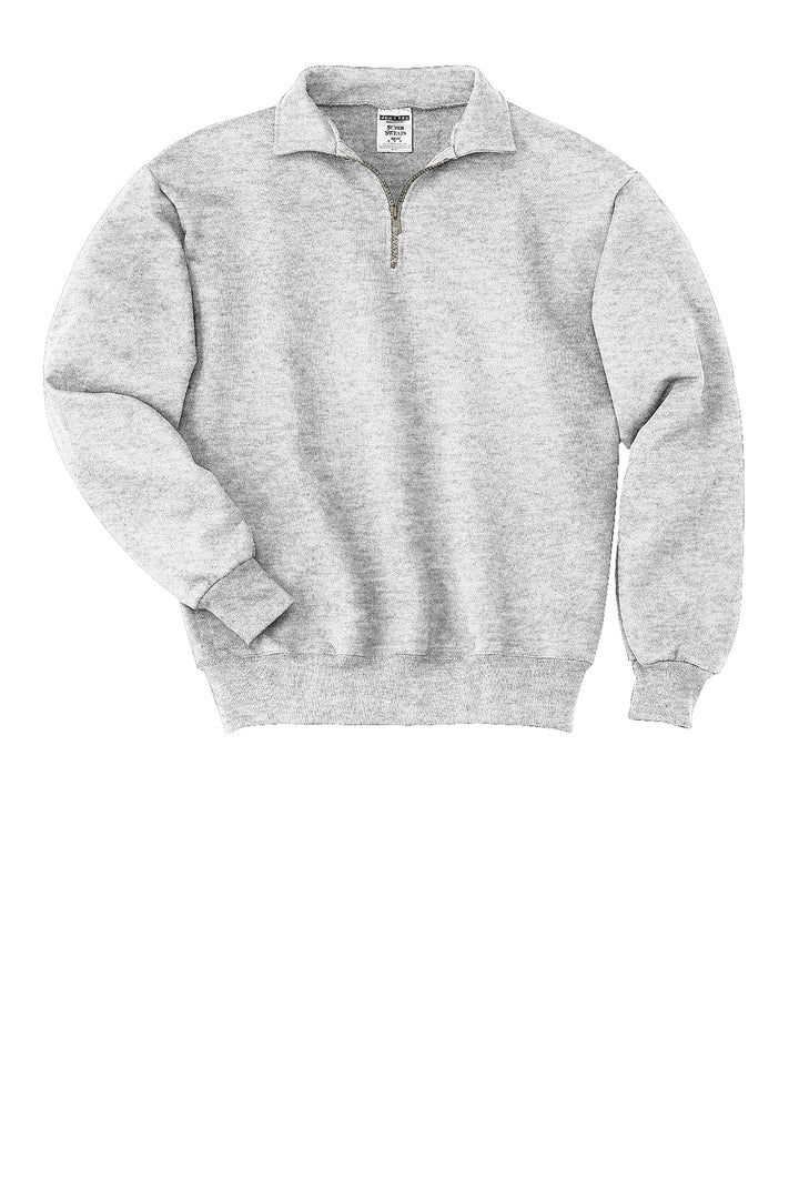 Jerzees Super Sweats NuBlend - 1/4-Zip Sweatshirt with Cadet Collar.  4528M