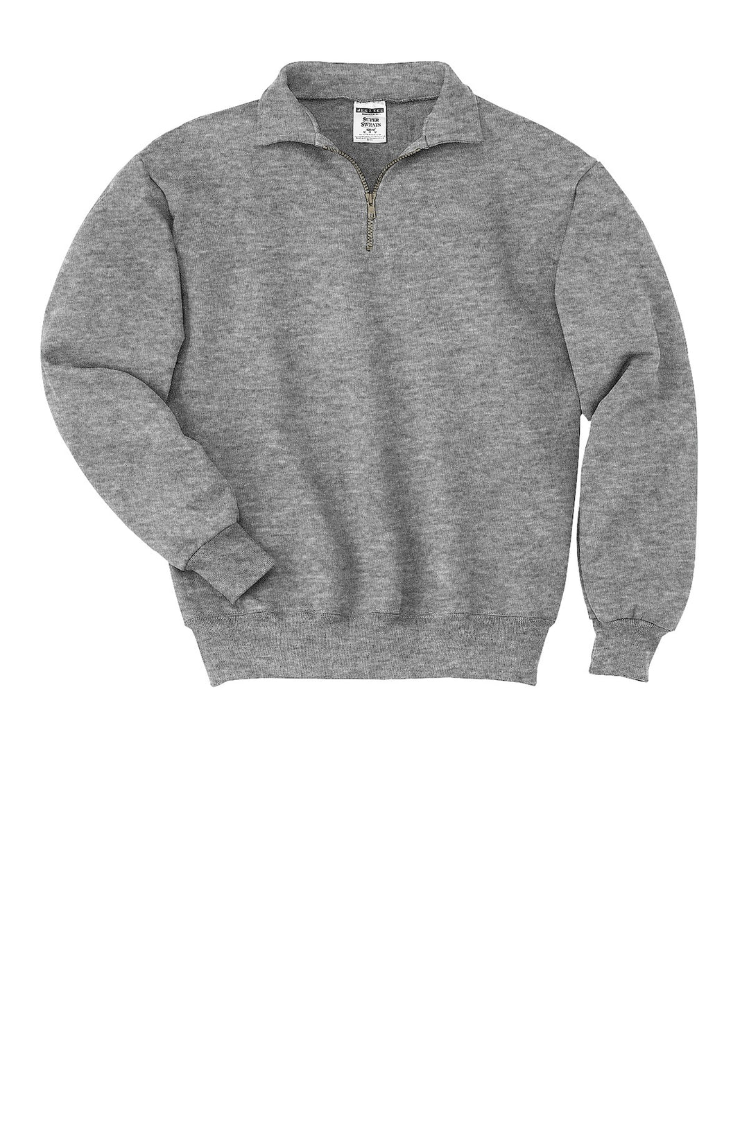 Jerzees Super Sweats NuBlend - 1/4-Zip Sweatshirt with Cadet Collar.  4528M