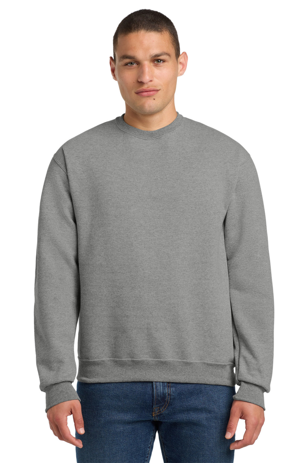 Jerzees Super Sweats NuBlend - Crewneck Sweatshirt.  4662M